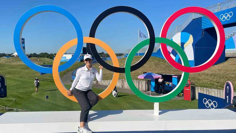 Olympics Rings at le golf national