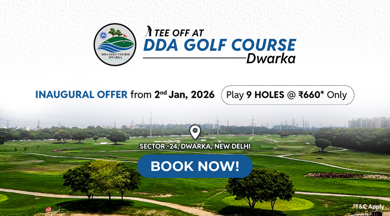 dda golf course dwarka