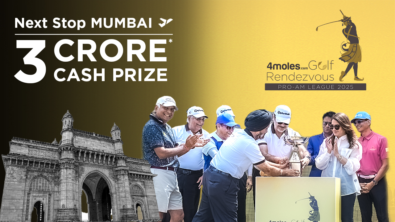 Gurugram Set the Stage. MUMBAI, Are You Ready? | 3 CR* PRIZE | Golf Rendezvous PRO-AM League 2025