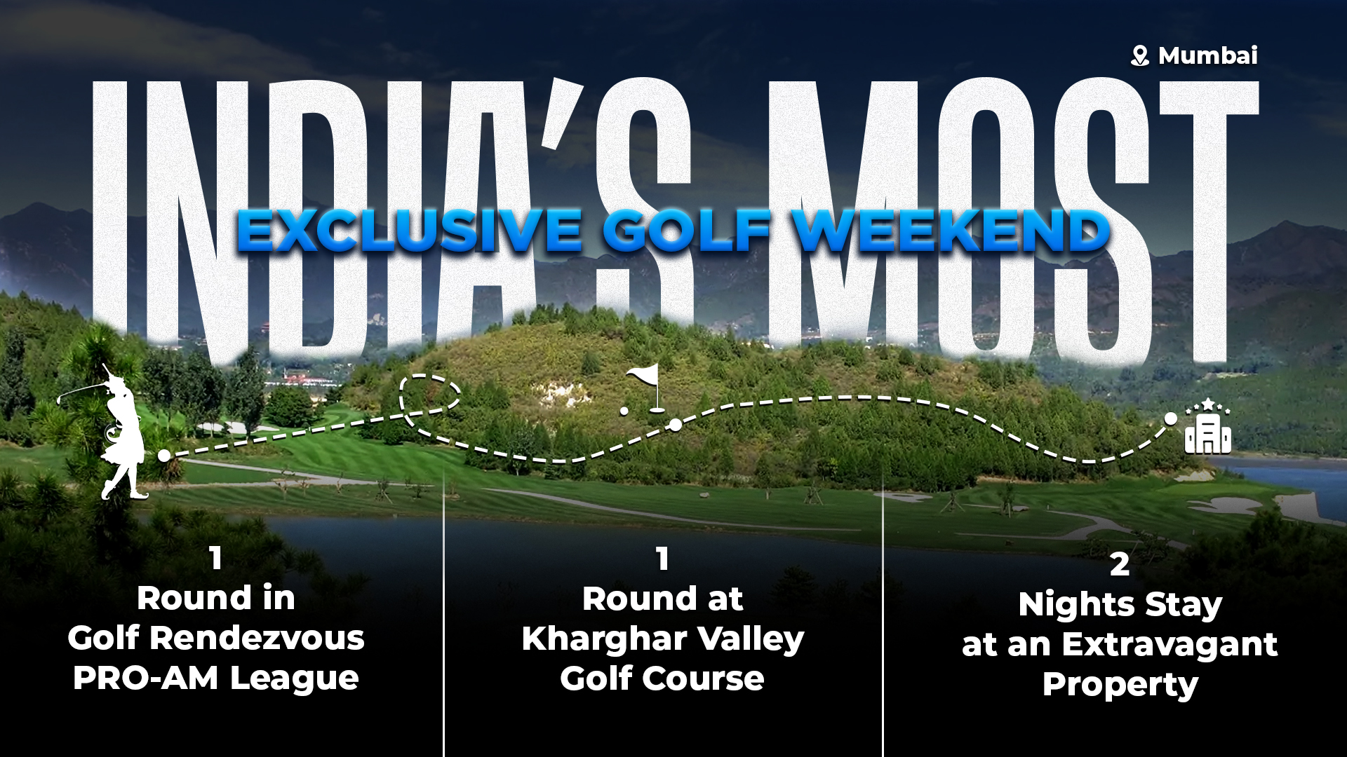 Experience Mumbai’s EXCLUSIVE GOLF HOLIDAY 