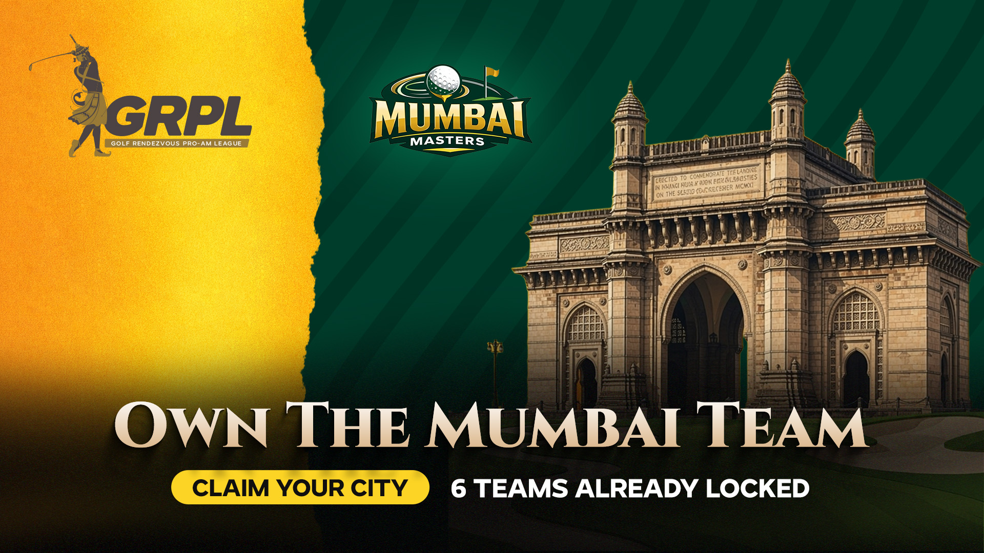Mumbai Masters | GRPL Team Ownership Open | Claim your City